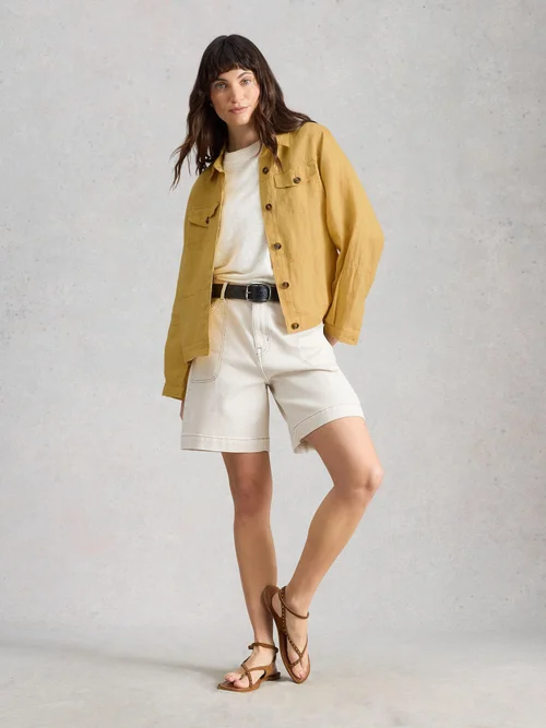 Leinenjacke Camille - Lgt Yellow - 52/R Bild 2