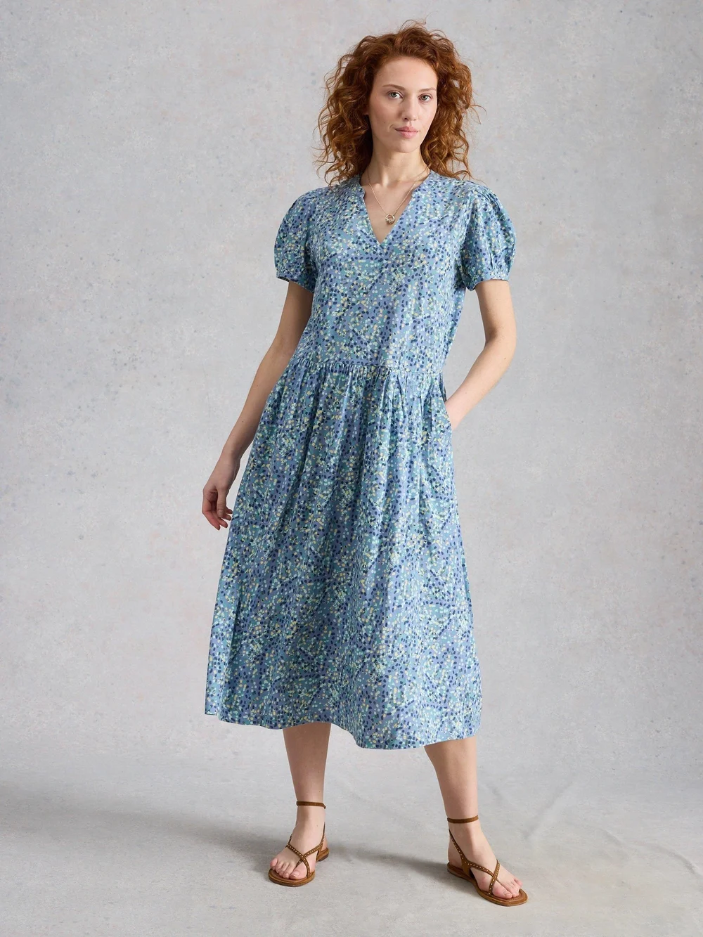Jerseykleid Leah - Blue Mlt - 52/R Bild 1