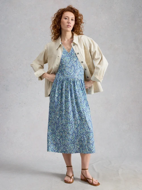 Jerseykleid Leah - Blue Mlt - 52/R Bild 3