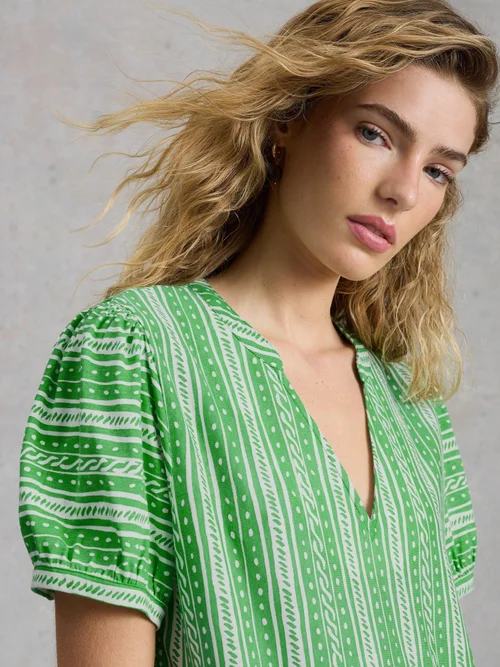 Jerseykleid Leah - Green Pr - 52/R Bild 2
