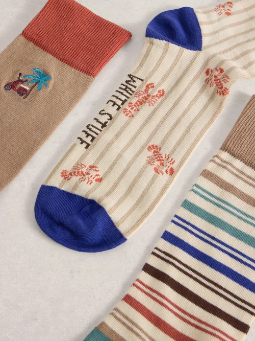 3er-Pack Socken Hummer - Nat Mlt - 44-46 Bild 2