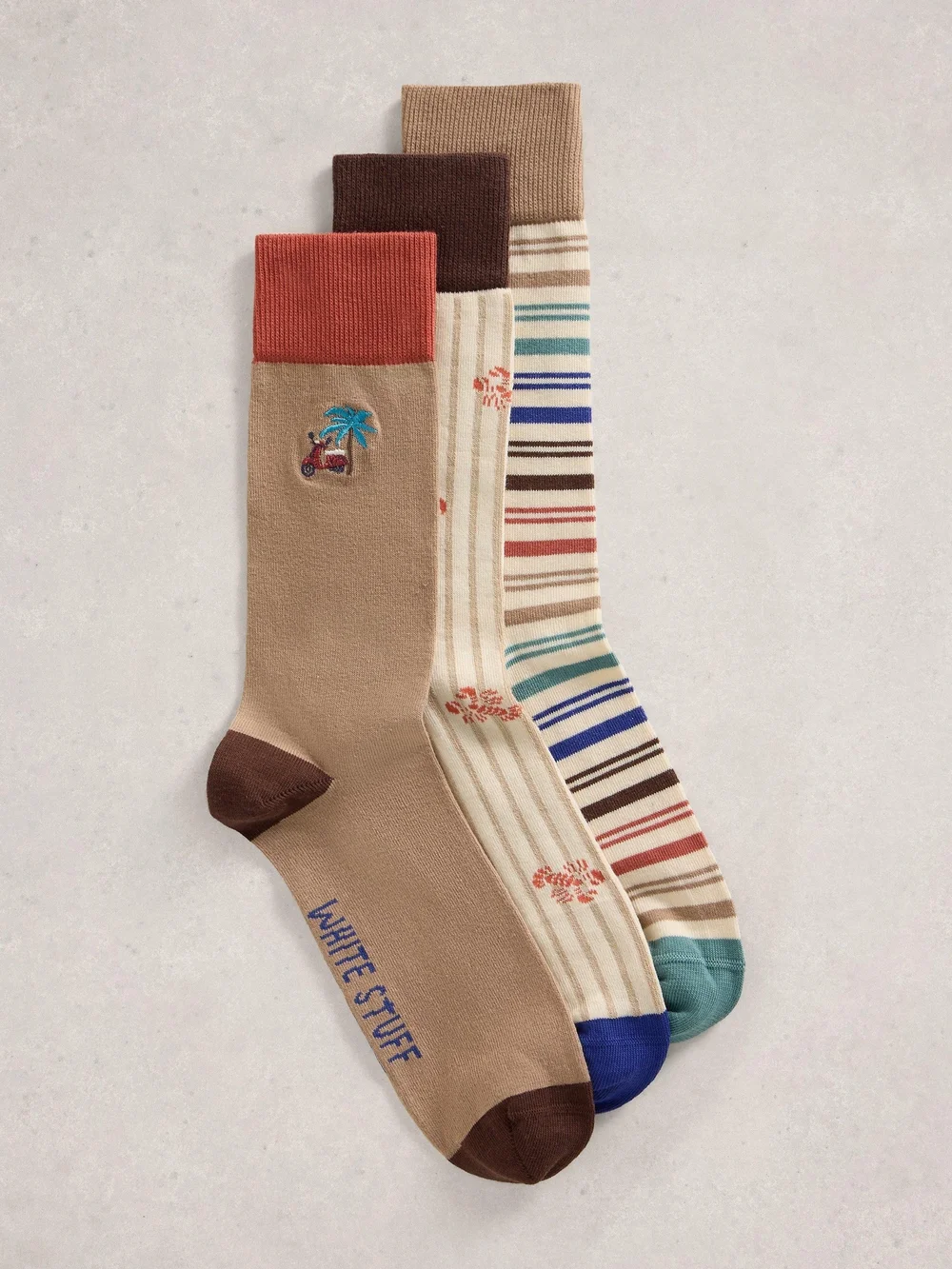 3er-Pack Socken Hummer - Nat Mlt - 44-46 Bild 1
