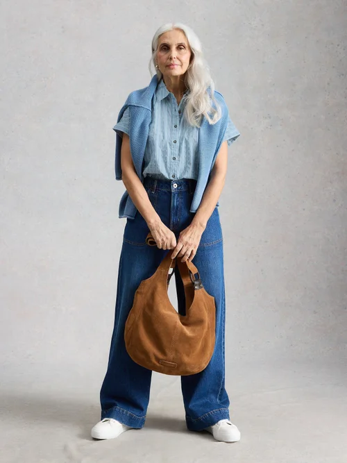 Bluse Orla - Mid Blue - 52 Bild 2