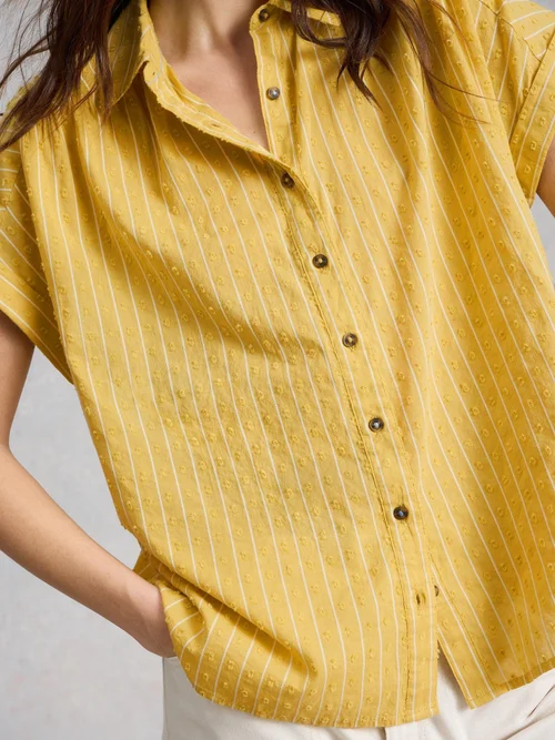 Bluse Orla - Mid Yellow - 50 Bild 3