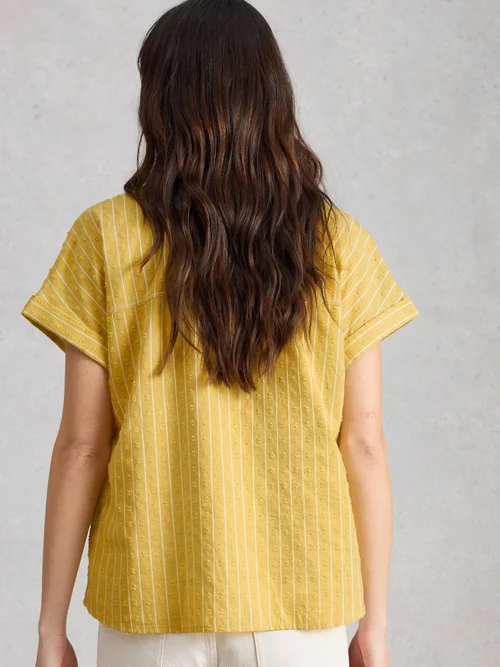 Bluse Orla - Mid Yellow - 50 Bild 4
