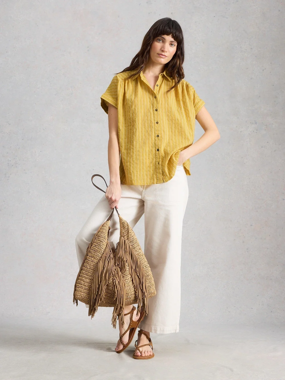 Bluse Orla - Mid Yellow - 50 Bild 1