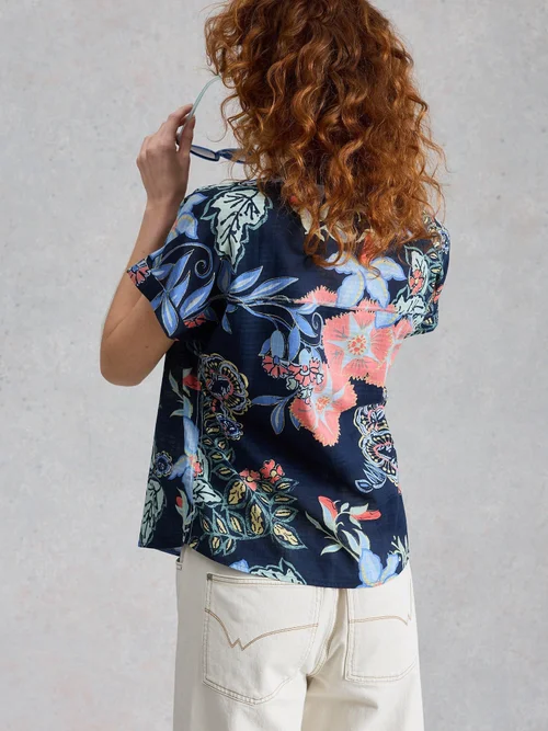 Bluse Orla - Navy Multi - 50 Bild 4
