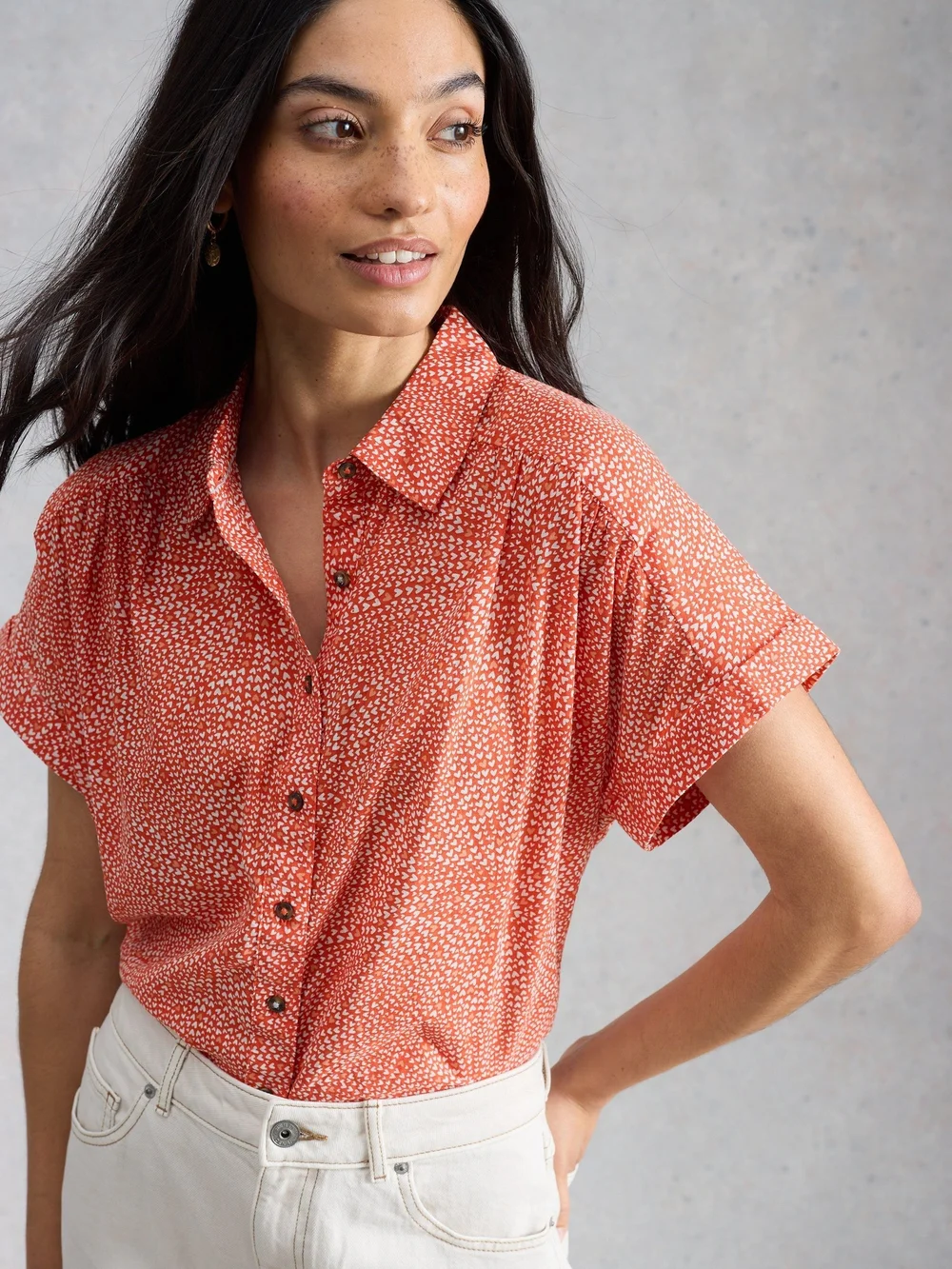 Bluse Orla - Red Pr - 50 Bild 1