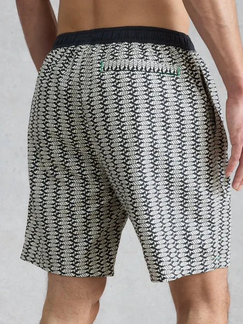 Schwimmshorts Ventnor Geo - Navy Pr - XXXL Bild 4