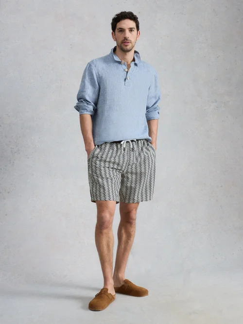 Schwimmshorts Ventnor Geo - Navy Pr - XXXL Bild 2