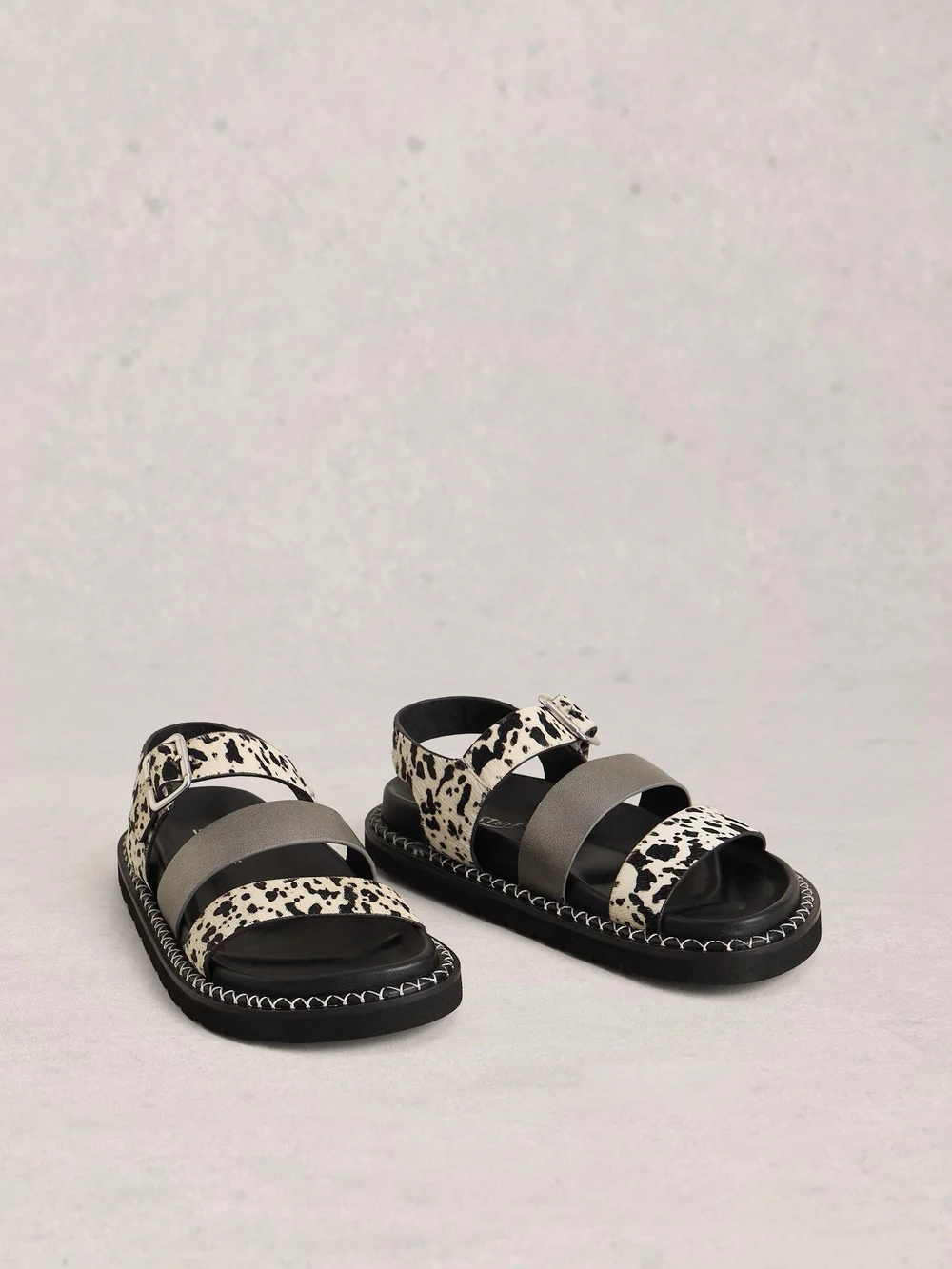 Fußbettsandalen Becky - Blk Mlt - 41 Bild 1