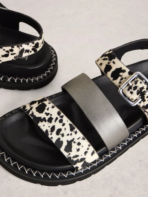Fußbettsandalen Becky - Blk Mlt - 41 Bild 2