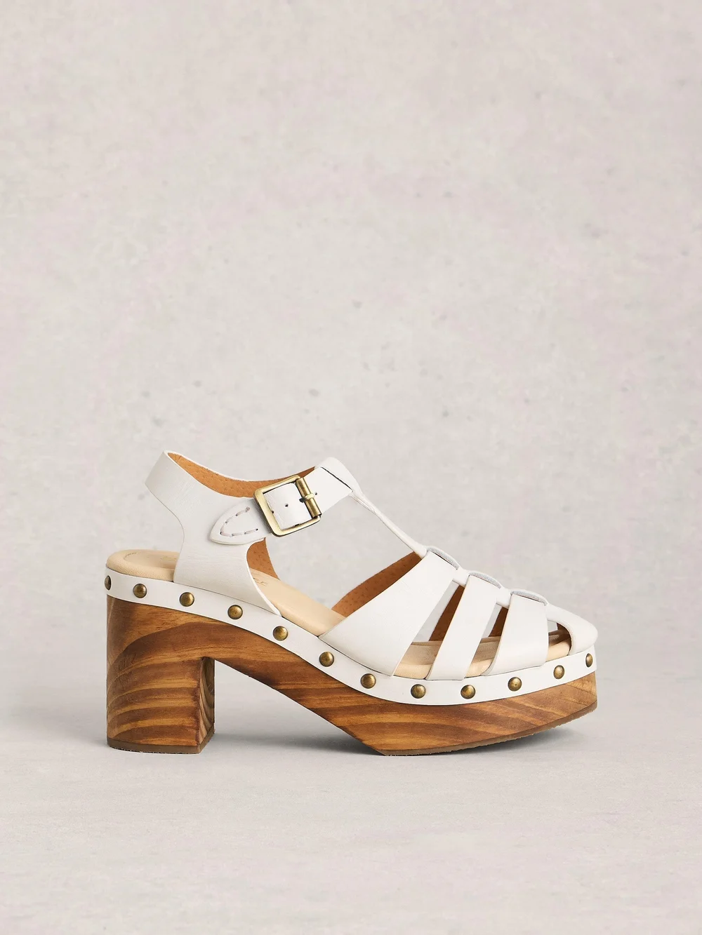 Riemenclogs Phoebe - Pale Ivory - 41 Bild 1