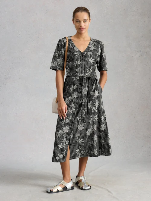 Kleid Val aus Leinenmischung - Blk Pr - 52/R Bild 2