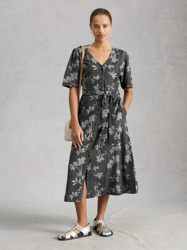 Kleid Val aus Leinenmischung