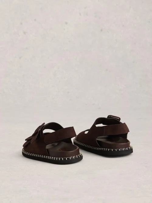 Sandalen Bailey mit Schnallen - Dk Brown - 41 Bild 4