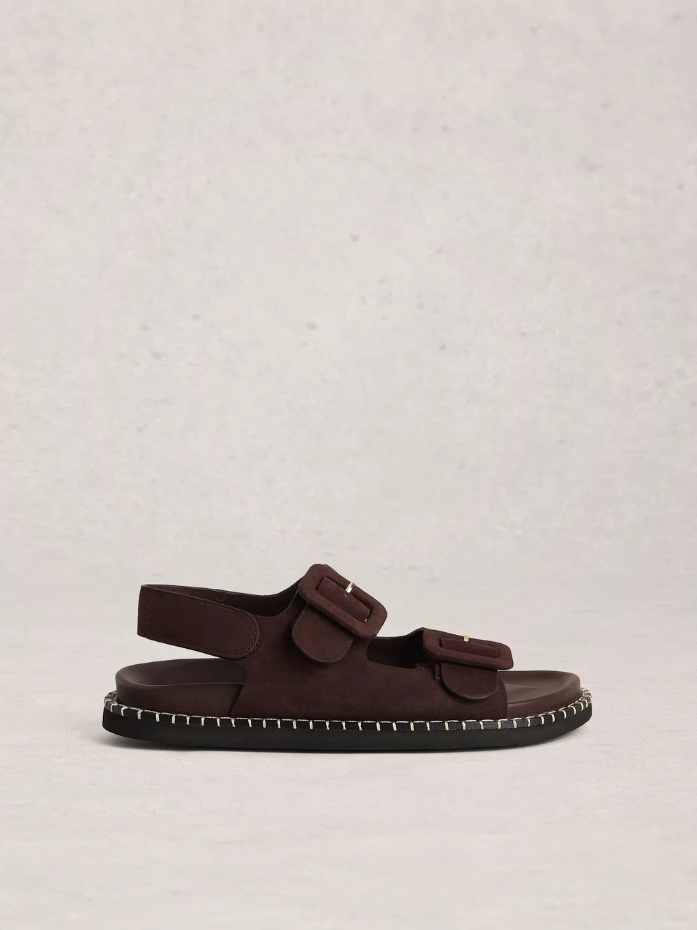 Sandalen Bailey mit Schnallen - Dk Brown - 41 Bild 1