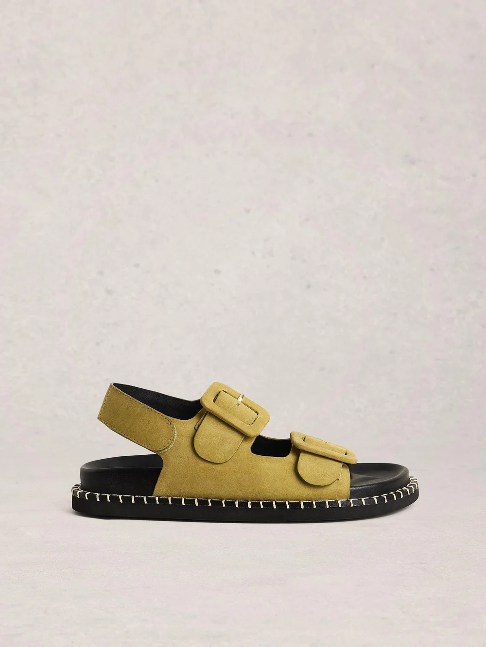 Sandalen Bailey mit Schnallen - Khaki Grn - 41 Bild 1