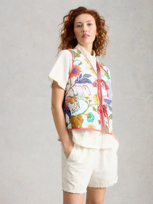 Weste Mia - Ivory Pr - XXXL Bild 3