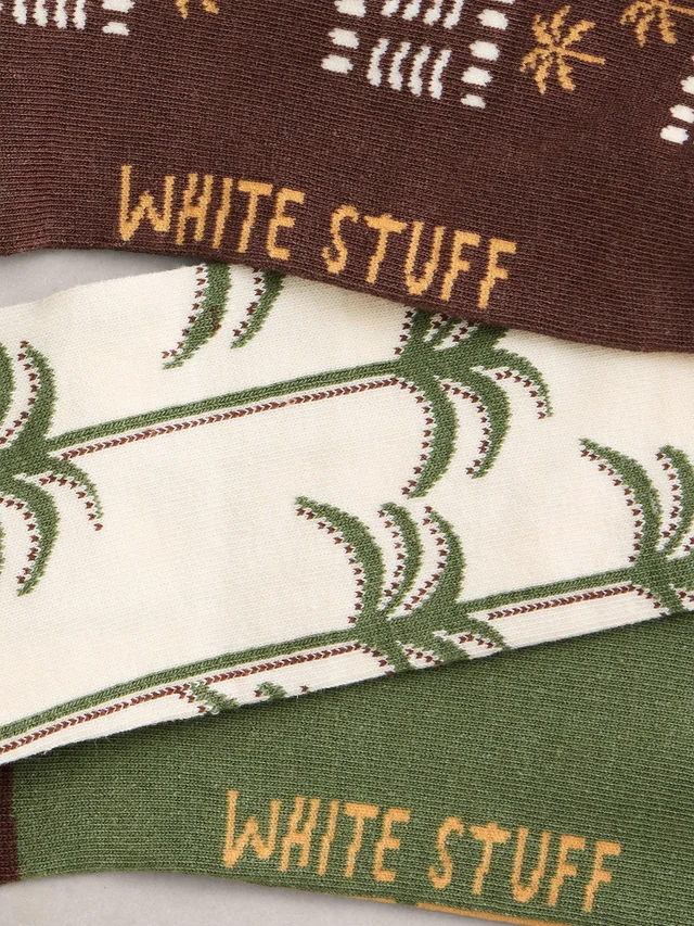 2er-Pack Socken Palmen