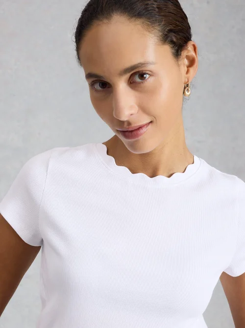 T-Shirt Aida - Bril White - 52 Bild 3