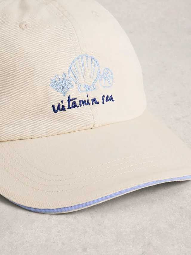 Bestickte Baseballkappe Muschel