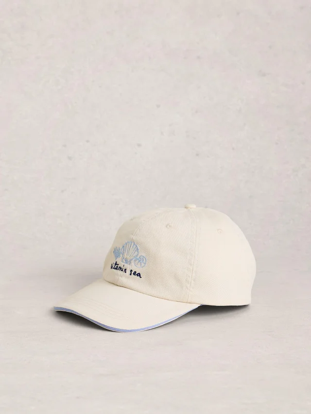 Bestickte Baseballkappe Muschel