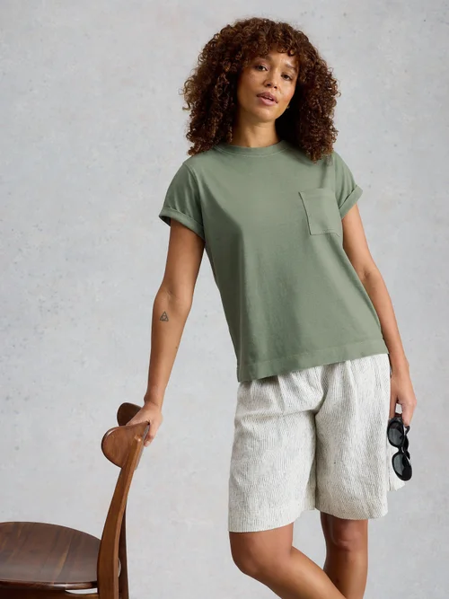T-Shirt Gina - Khaki Grn - 52 Bild 3