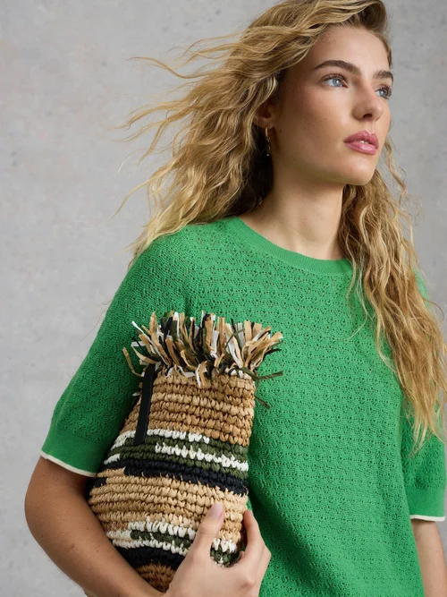 Pointelle Top Holly - Brt Green - 52 Bild 1