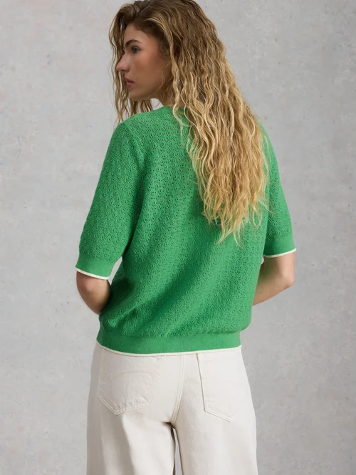Pointelle Top Holly - Brt Green - 52 Bild 4