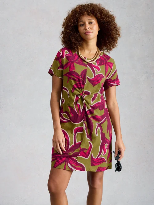 T-Shirt-Kleid Milly - Green Pr - XL Bild 1