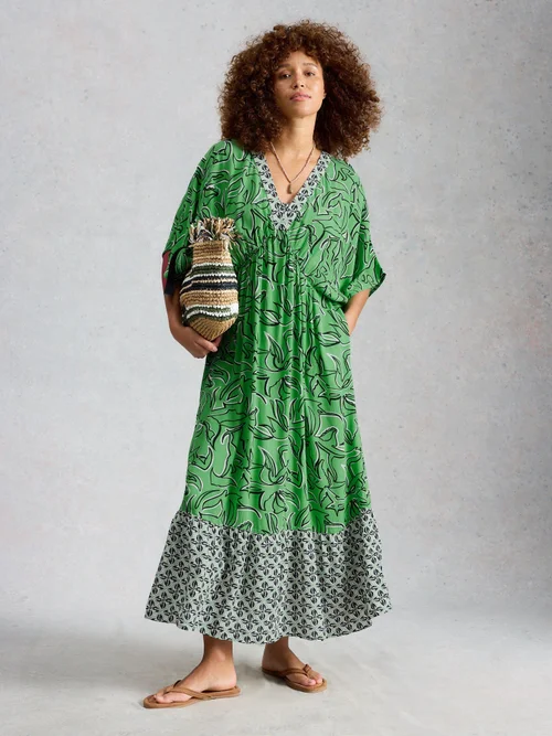 Strandkleid Otterley - Green Pr - XL Bild 1