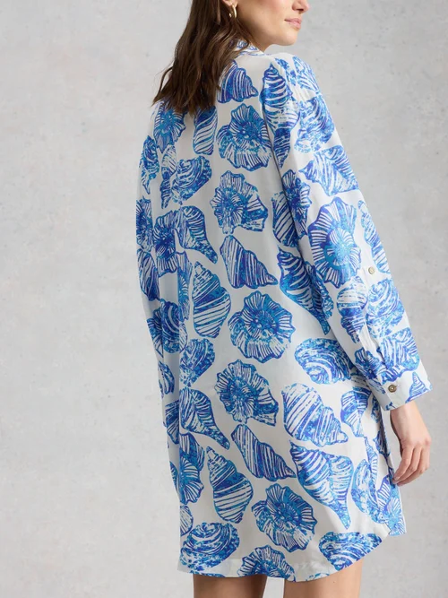 Strandblusenkleid Suzie - Ivory Pr - XL Bild 4