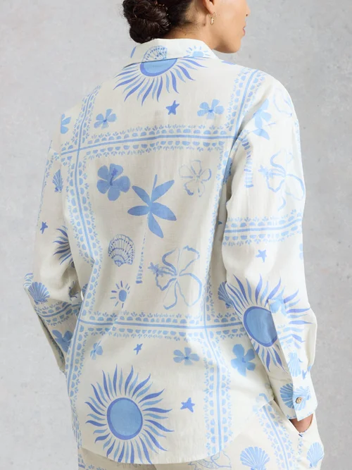 Strandshirt Penny - Ivory Pr - XXXL Bild 4