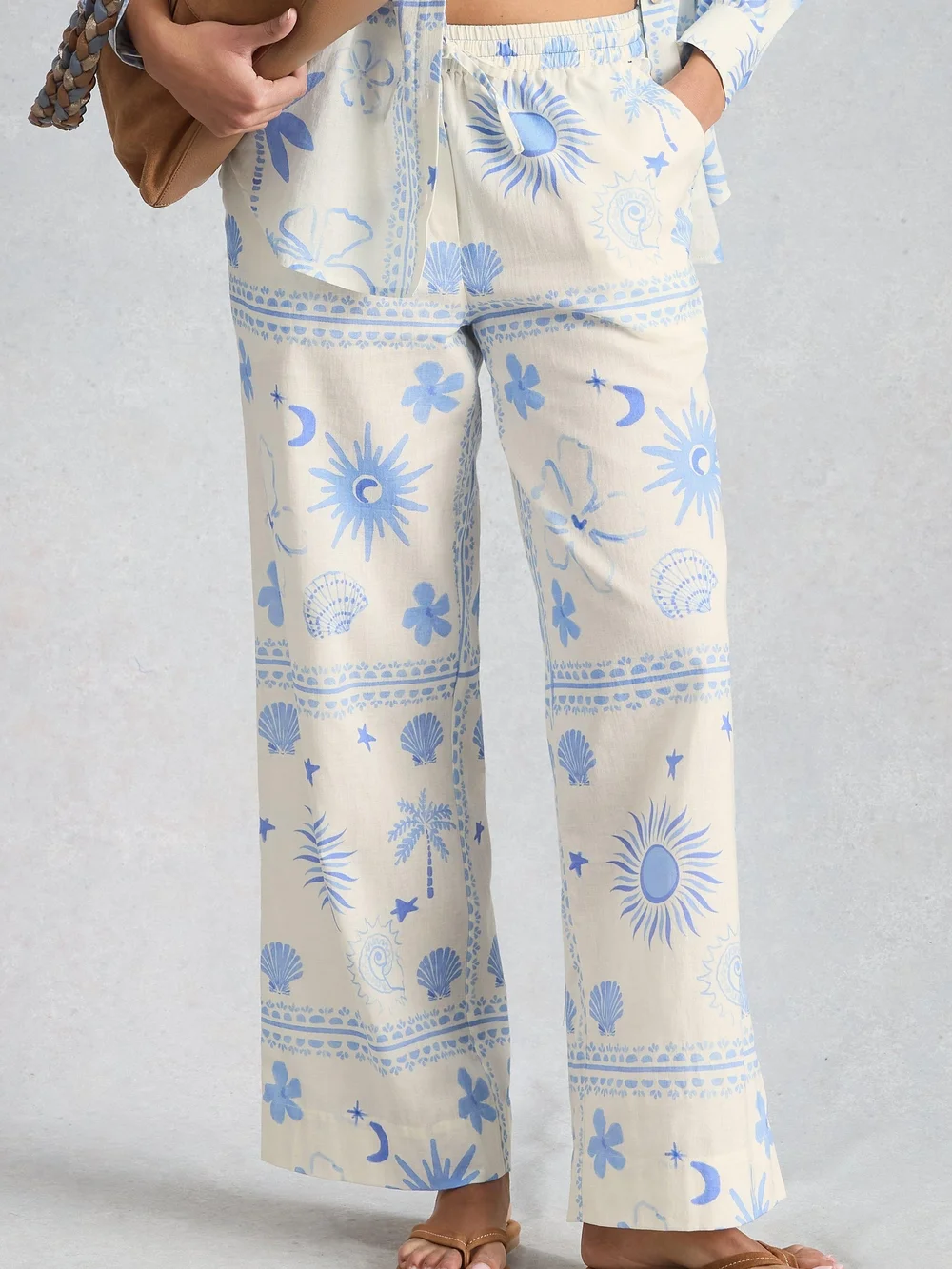 Strandhose Penny - Ivory Pr - XL Bild 1