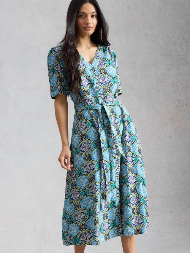 Kleid Val aus Leinenmischung