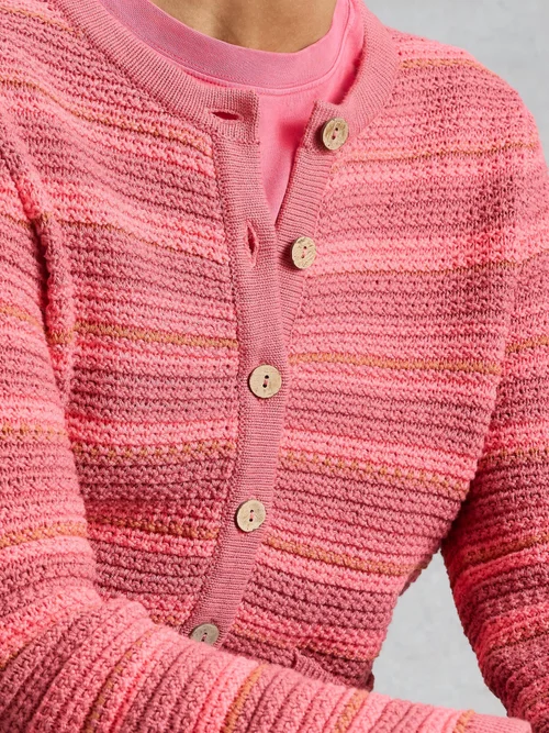 Strickjacke Belle - Pink Mlt - 52 Bild 3