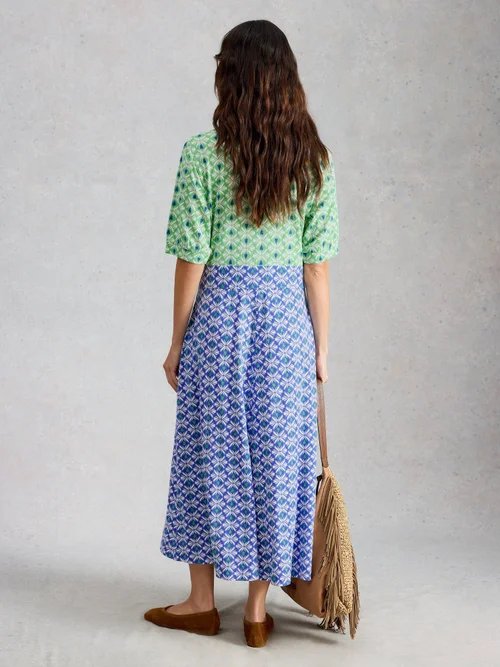 Jerseykleid May - Blue Mlt - 52/R Bild 4