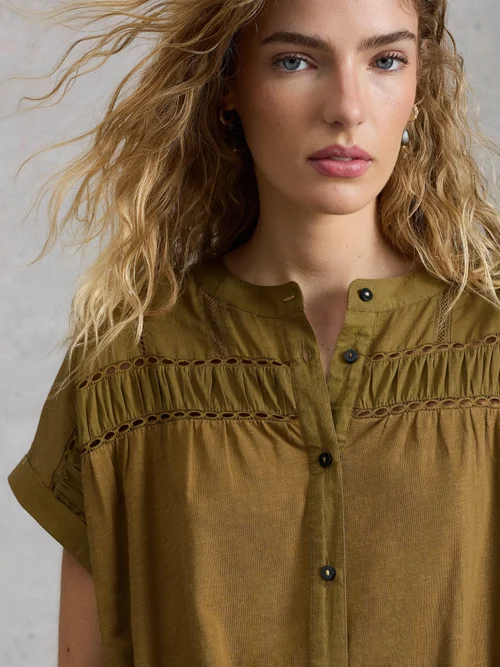 Kleid Colette - Khaki Grn - 52/R Bild 3