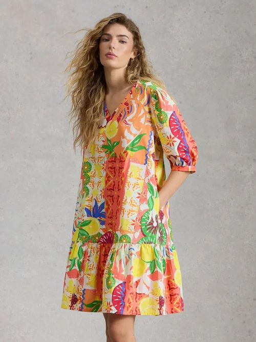 Kleid Bex - Yellow Mlt - 44/R Bild 3