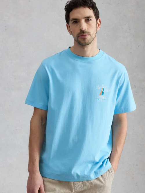 T-Shirt Horsham Sailing - Blue Pr - XXXL/R Bild 4