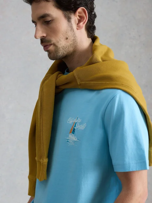 T-Shirt Horsham Sailing - Blue Pr - XXXL/R Bild 3