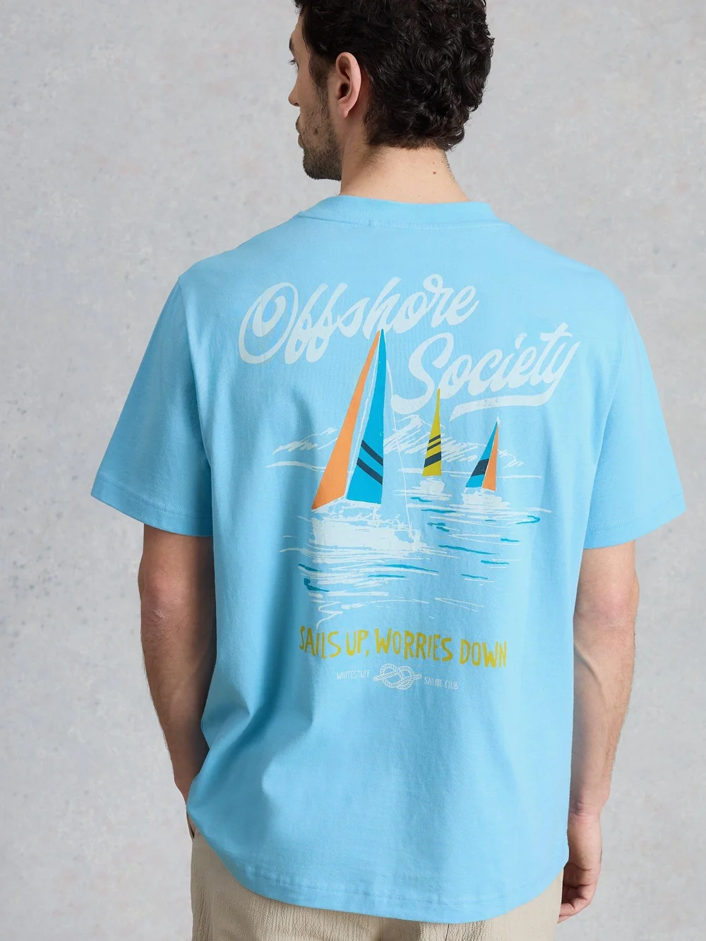 T-Shirt Horsham Sailing - Blue Pr - XXXL/R Bild 1