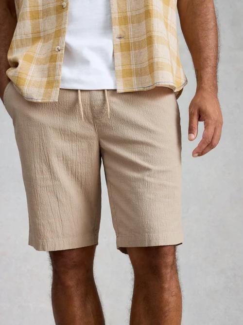 Seersuckershorts Lewes - Lgt Nat - 40/R Bild 3