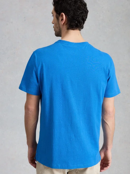 T-Shirt Abersoch - Brt Blue - XL/R Bild 4