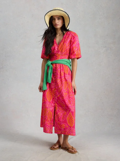 Midikleid Leela - Pink Pr - 52/R Bild 2