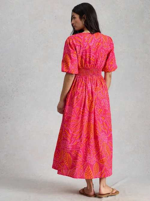 Midikleid Leela - Pink Pr - 52/R Bild 4