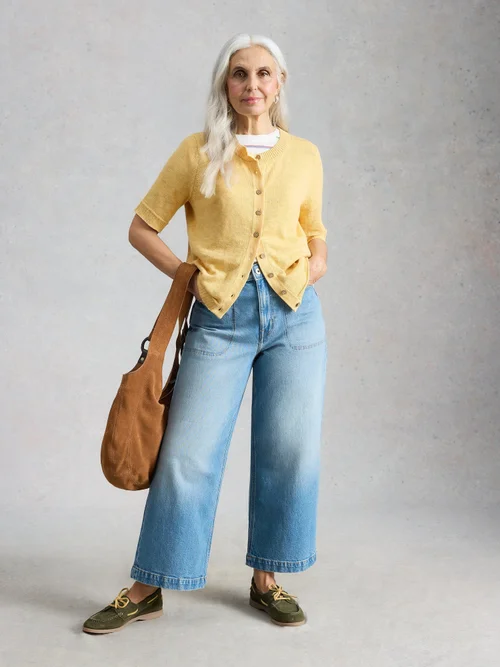 Cardigan Betsy - Lgt Yellow - 46 Bild 2
