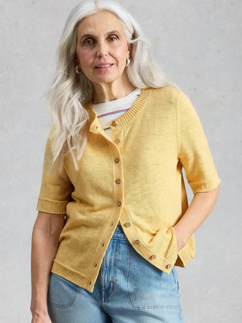 Cardigan Betsy - Lgt Yellow - 46 Bild 3
