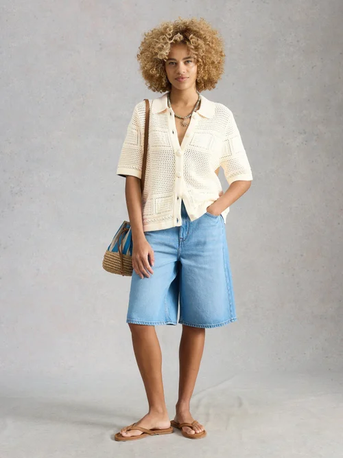 GEMIMA COLLAR CARDI - Pale Ivory - 46 Bild 2